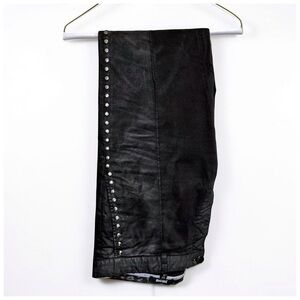 Just Cavalli Black Studded Jeans | 38 | Made in Italy | Designer Pants